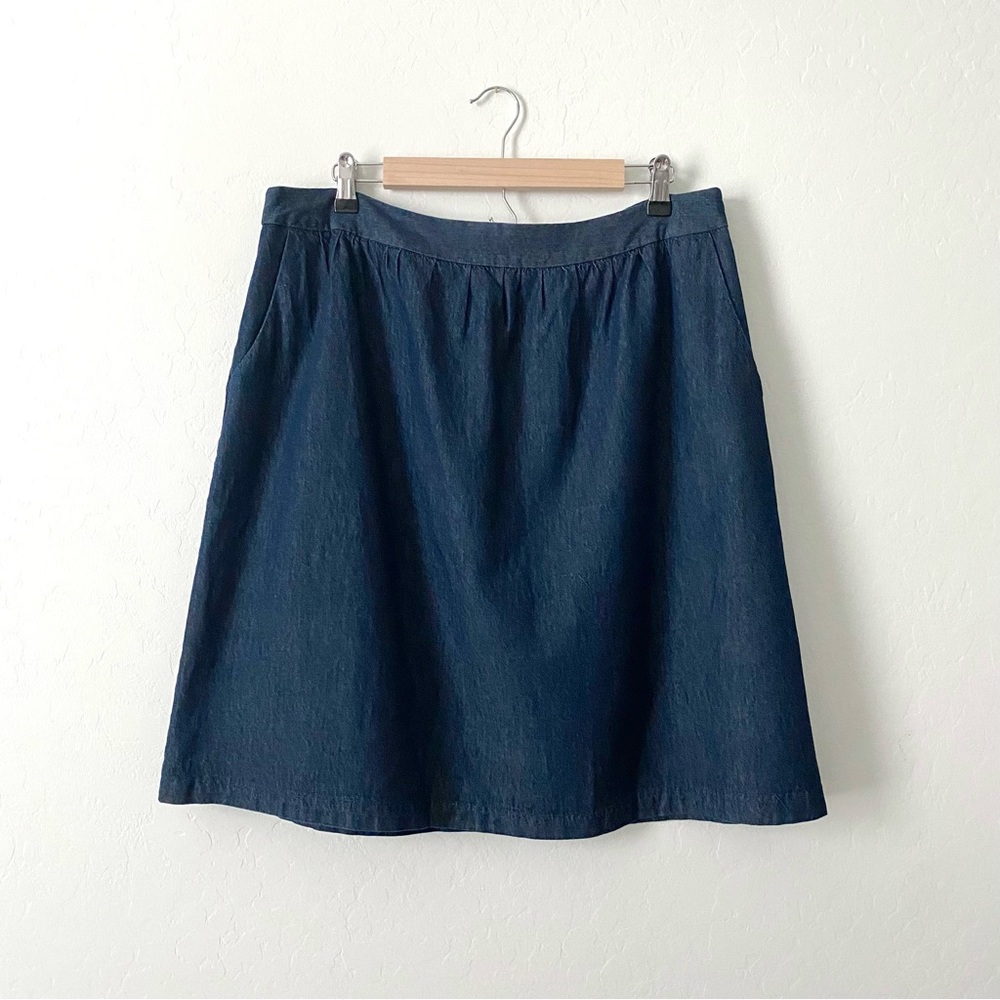 Denim Blue Skirt